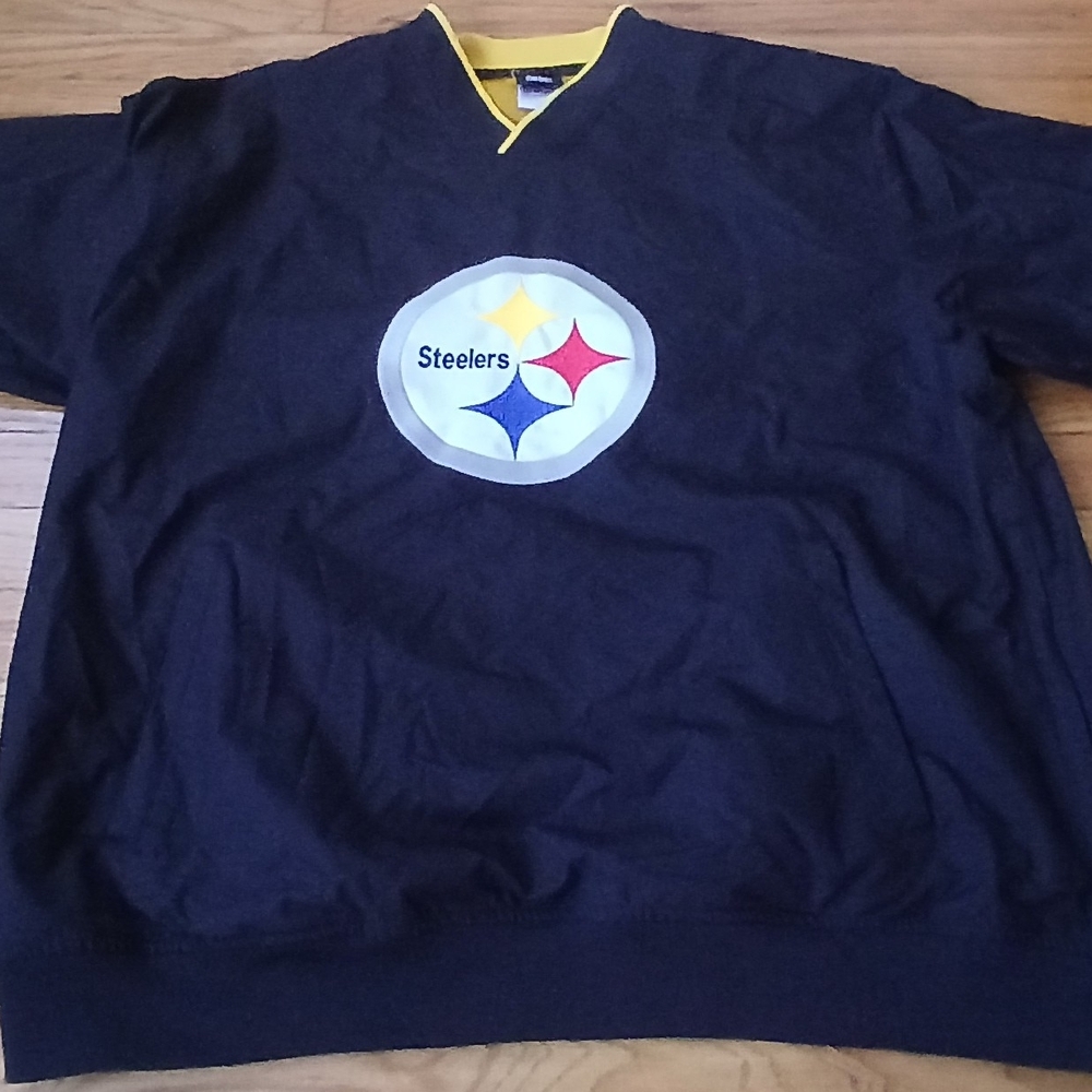 NFL Black and Yellow Steelers Windbreaker